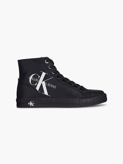 Calvin Klein Cipők HU765437 | Calvin Klein High-Top Női Sportcipő Fekete